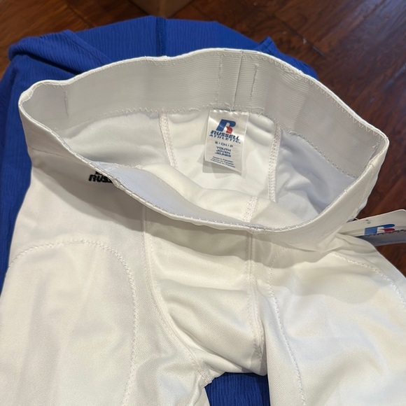 Russell Athletic Kids White Football Pant - Picture 2 of 3